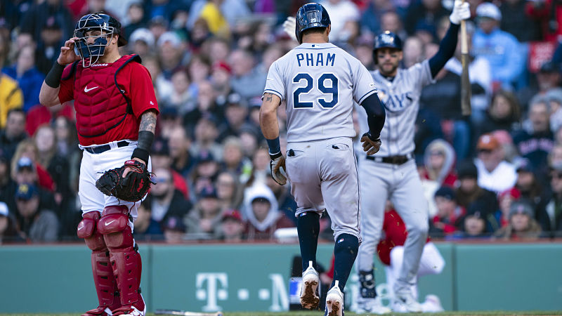 Boston Red Sox catcher Christian Vazquez