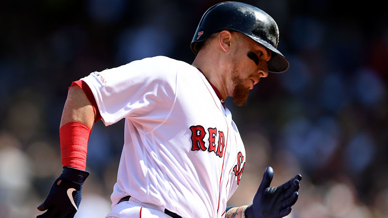 Boston Red Sox catcher Christian Vazquez