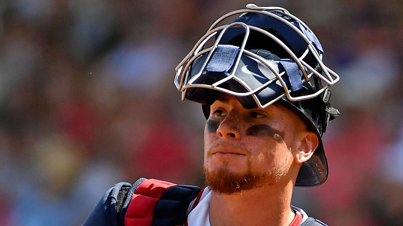 Boston Red Sox catcher Christian Vazquez