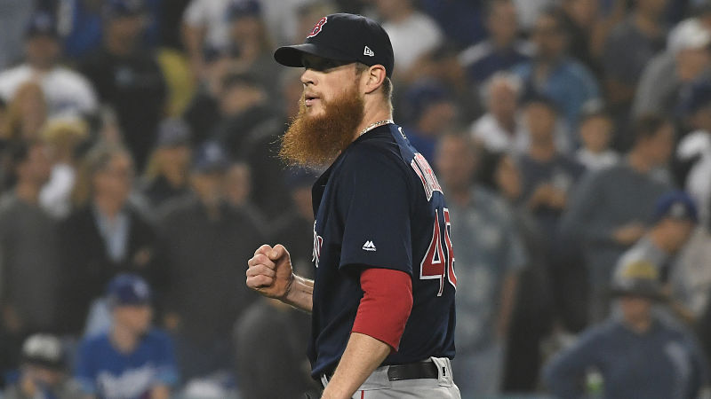 Boston Red Sox pitcher Craig Kimbrel