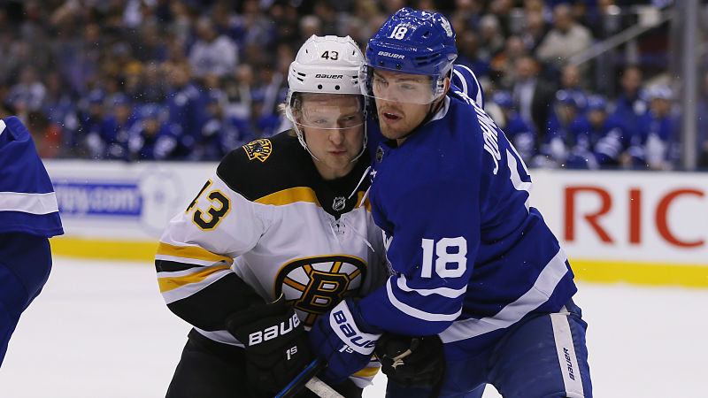 Boston Bruins forward Danton Heinen