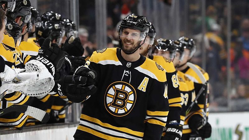 Boston Bruins forward David Krejci