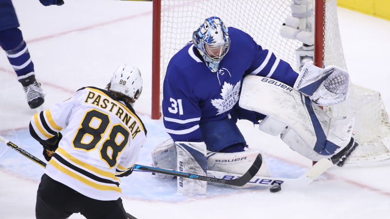 David Pastrnak, Frederick Andersen