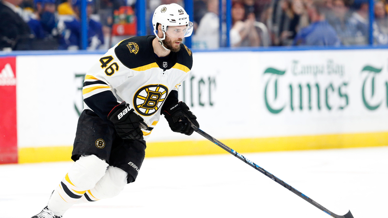 Boston Bruins Center David Krejci