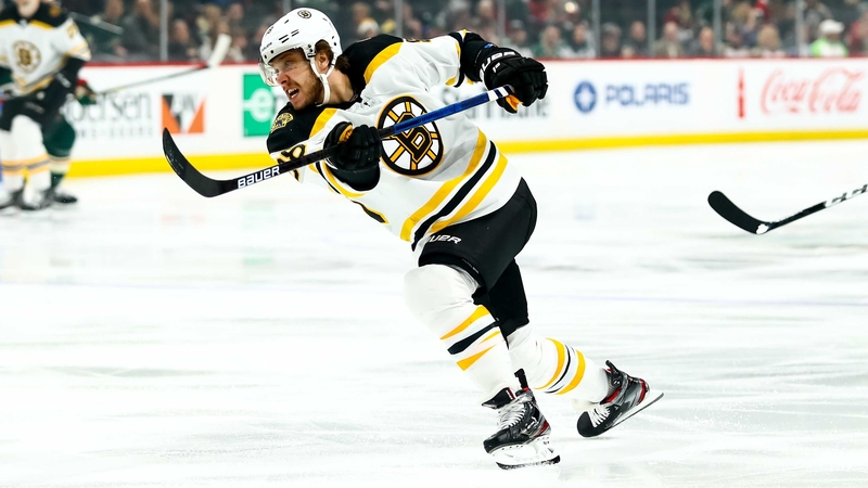 Boston Bruins Right Wing David Pastrnak