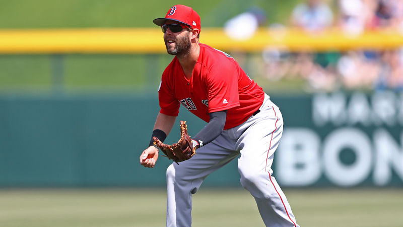 Boston Red Sox second baseman Dustin Pedroia