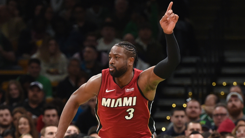 Heat guard Dwyane Wade