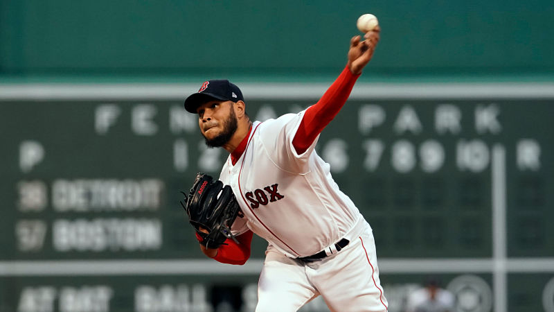 Boston Red Sox pitcher Eduardo Rodriguez