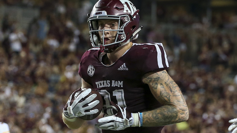 Texas A&M tight end Jace Sternberger
