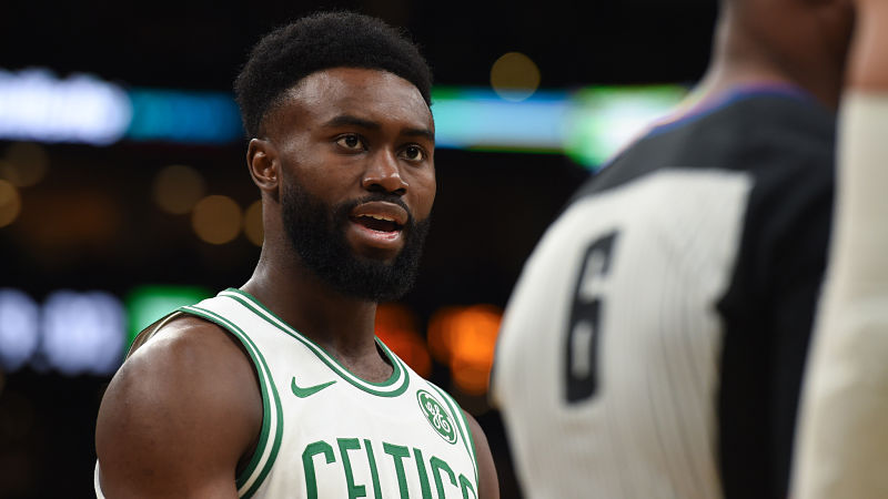 Boston Celtics guard Jaylen Brown