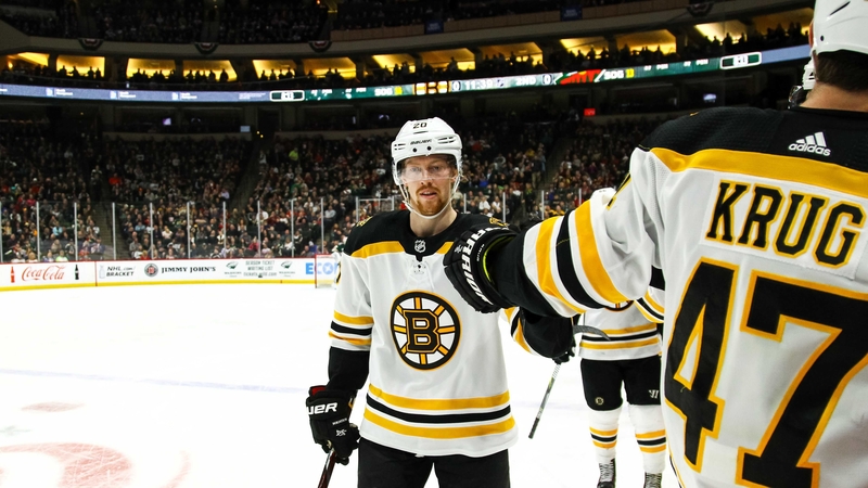 Bruins forward Joakim Nordstrom