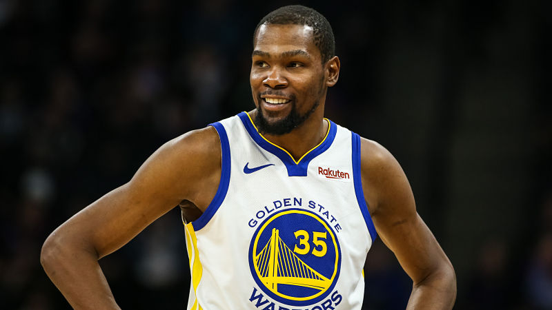 Golden State Warriors forward Kevin Durant