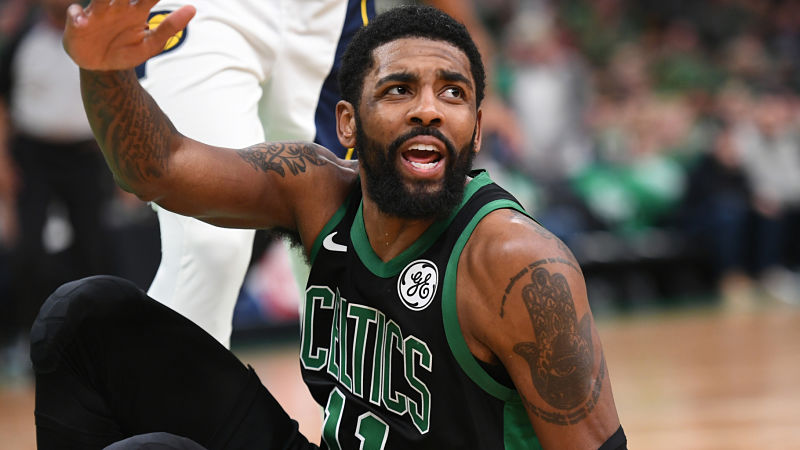 Boston Celtics guard Kyrie Irving