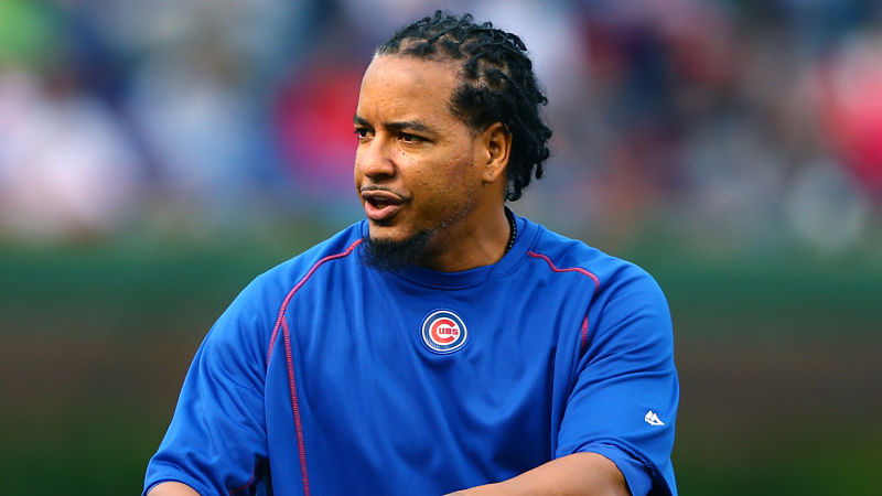 Former Boston Red Sox Left Fielder Manny Ramirez