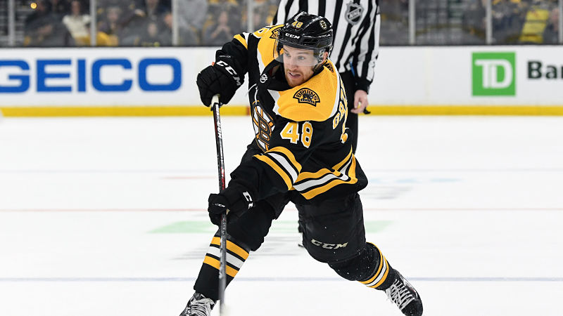 Boston Bruins defenseman Matt Grzelcyk