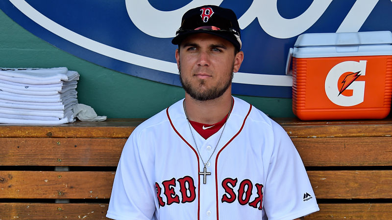 Boston Red Sox infielder Michael Chavis