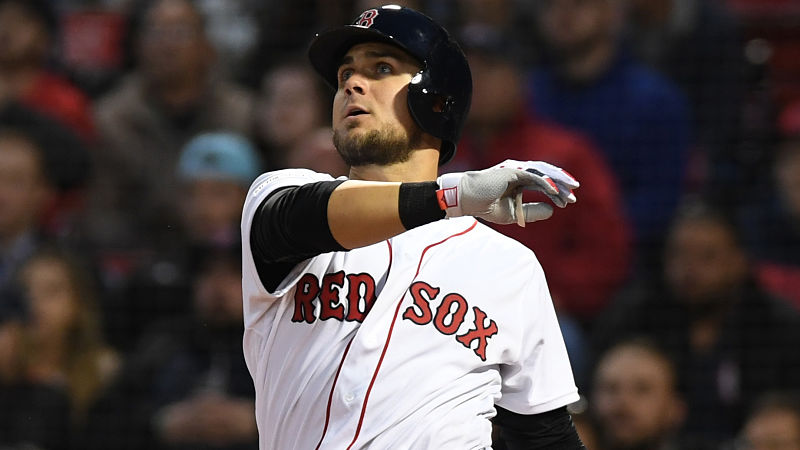 Boston Red Sox infielder Michael Chavis