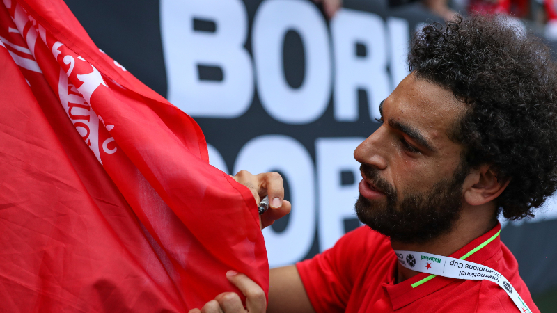 Liverpool forward Mohamed Salah