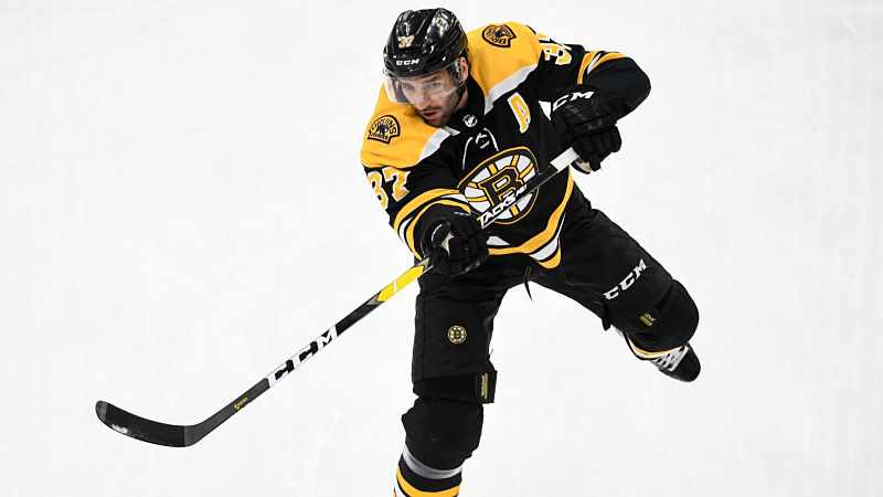 Boston Bruins center Patrice Bergeron