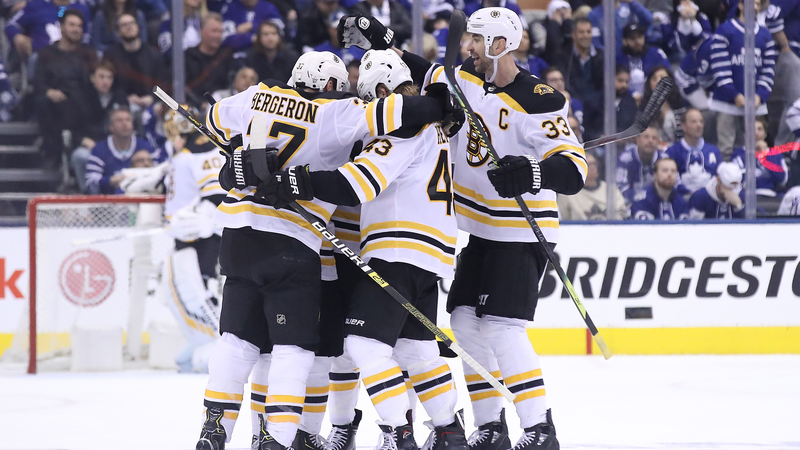 Boston Bruins' Patrice Bergeron