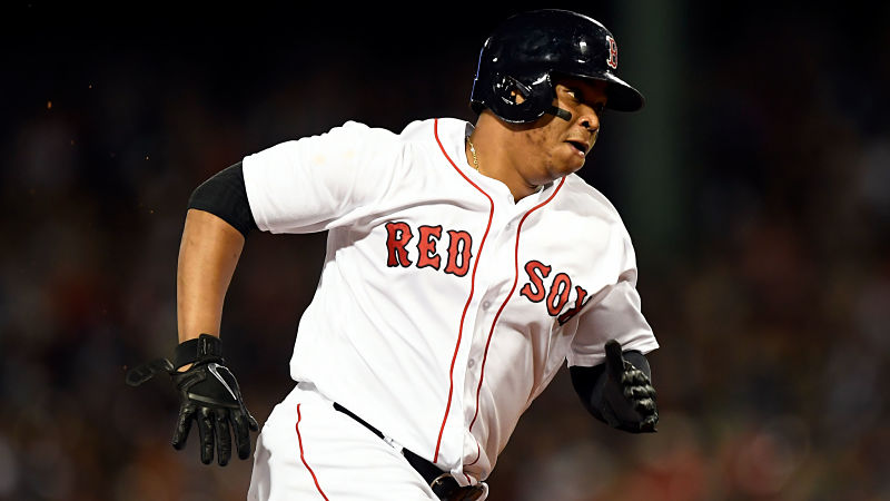 Boston Red Sox third baseman Rafael Devers