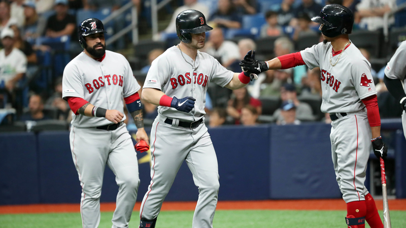 Boston Red Sox Outfielder Andrew Benintendi