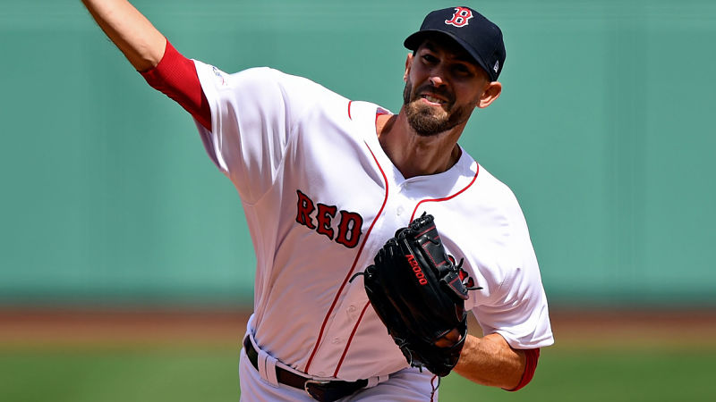 Boston Red Sox pitcher Rick Porcello