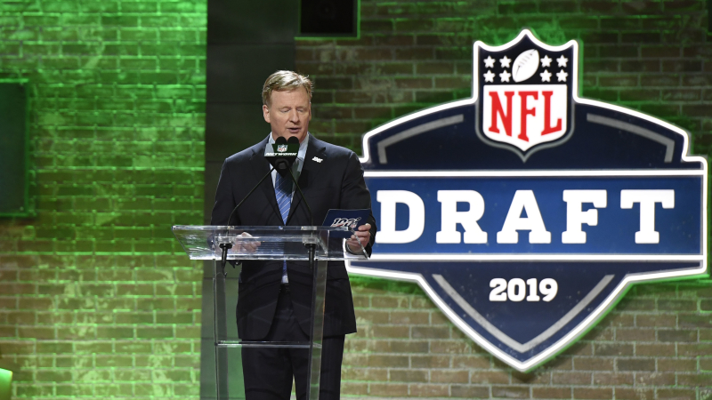 Roger Goodell at the NFL Draft