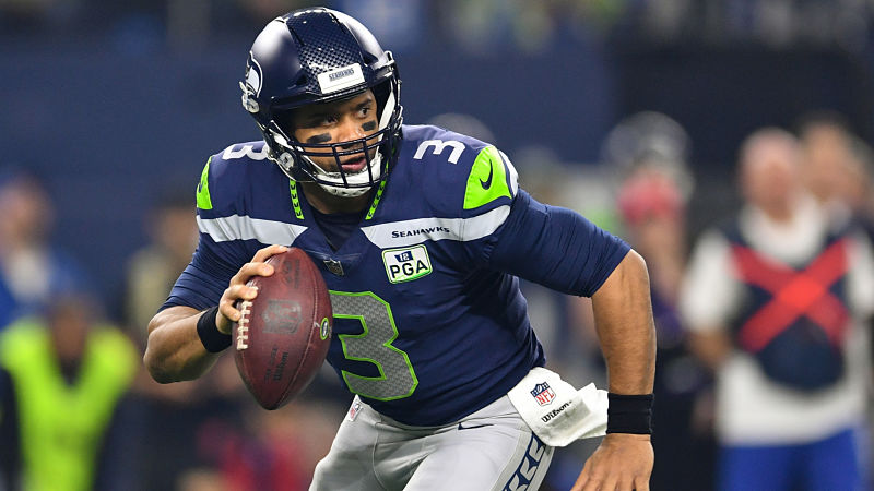 Seattle Seahawks quarterback Russell Wilson