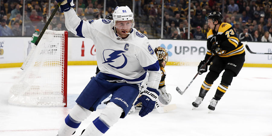 Tampa Bay Lightning winger Steven Stamkos