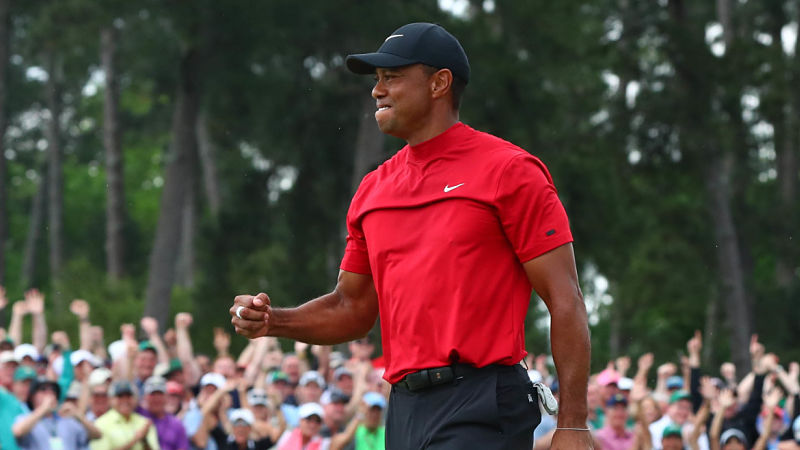 Professional Golfer Tiger Woods