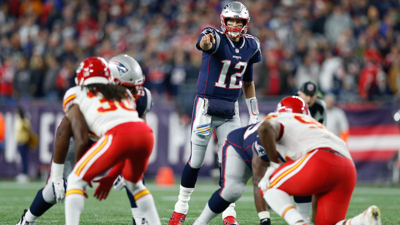 Patriots quarterback Tom Brady