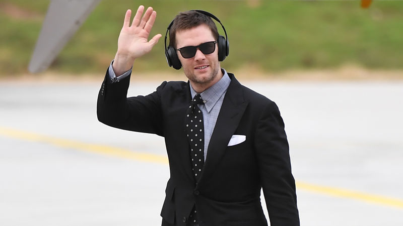 New England Patriots quarterback Tom Brady