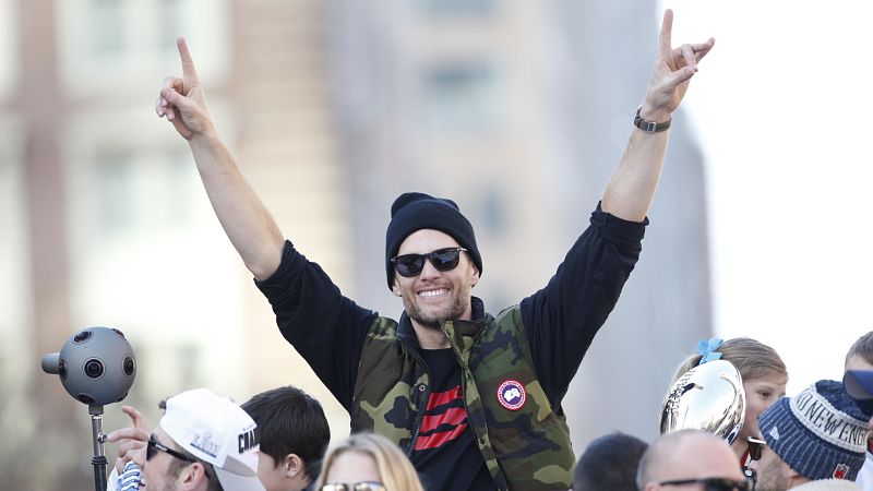 New England Patriots quarterback Tom Brady