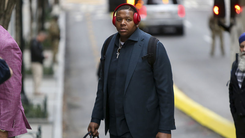 Oakland Raiders offensive lineman Trent Brown