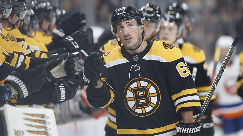 Boston Bruins forward Brad Marchand