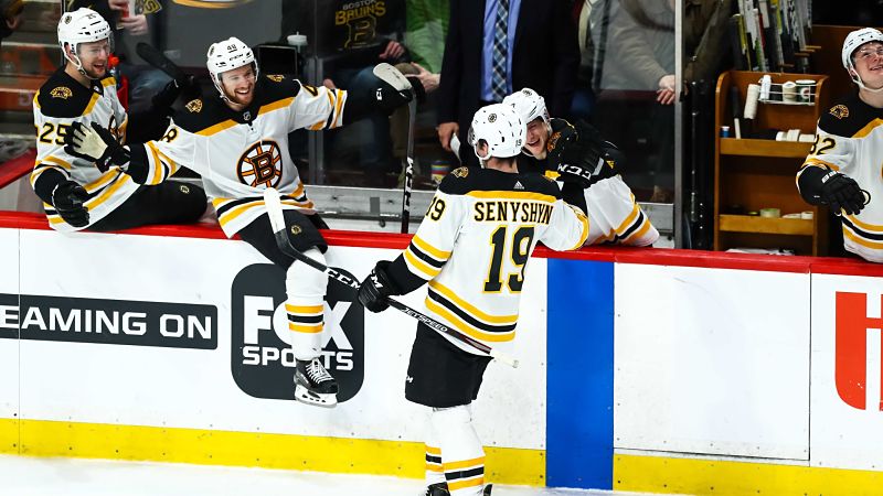 Boston Bruins forward Zach Senyshyn