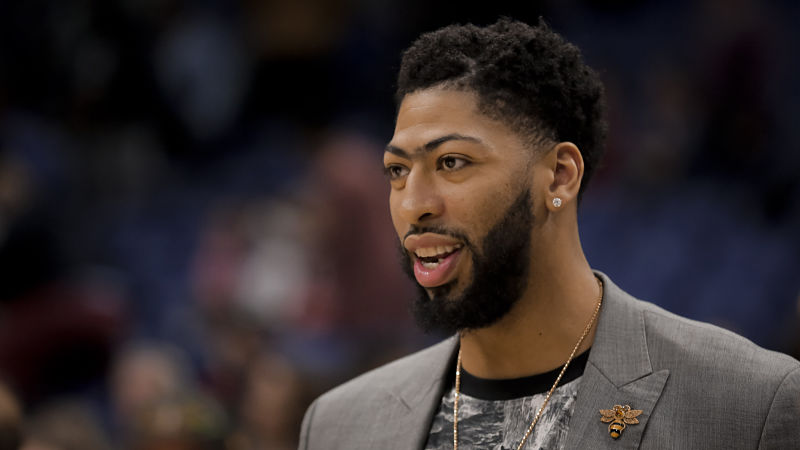 New Orleans Pelicans center Anthony Davis