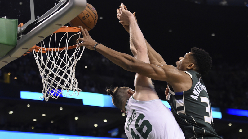Celtics center Aron Baynes