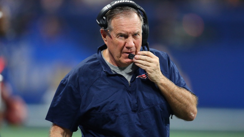 New England Patriots head coach Bill Belichick