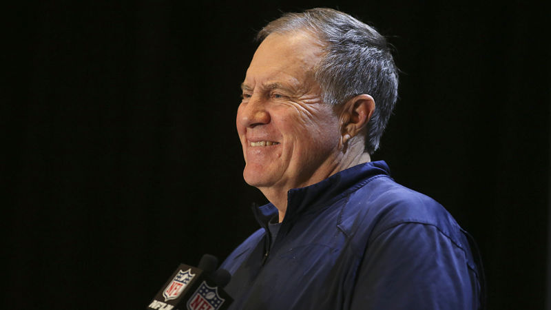 New England Patriots head coach Bill Belichick