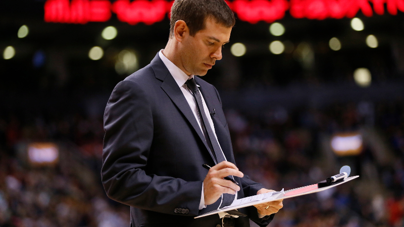oston Celtics head coach Brad Stevens