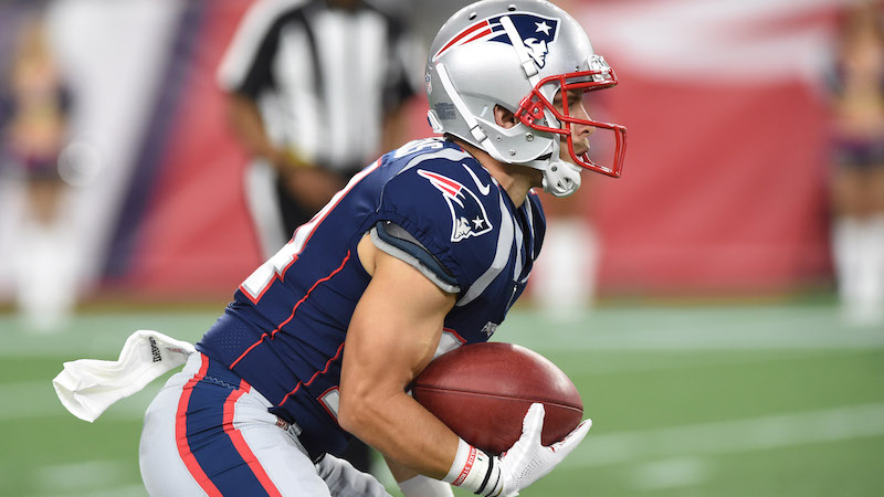 Patriots wide receiver Braxton Berrios