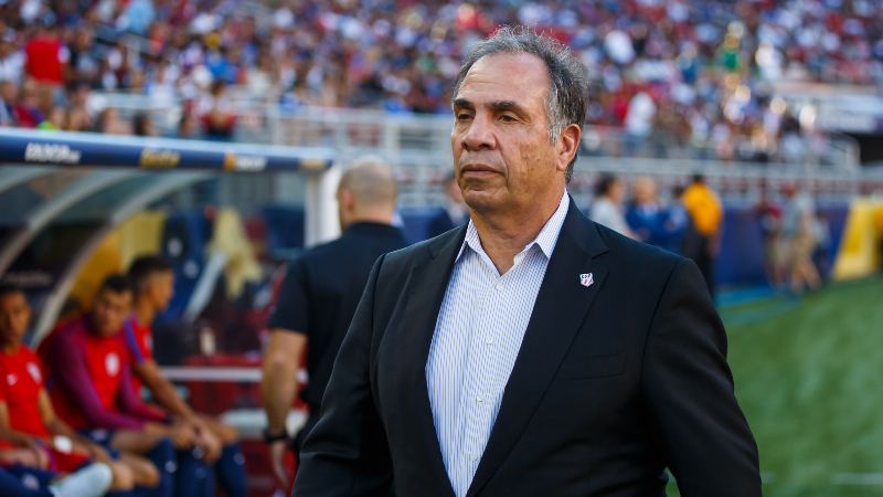 New England Revolution head coach Bruce Arena