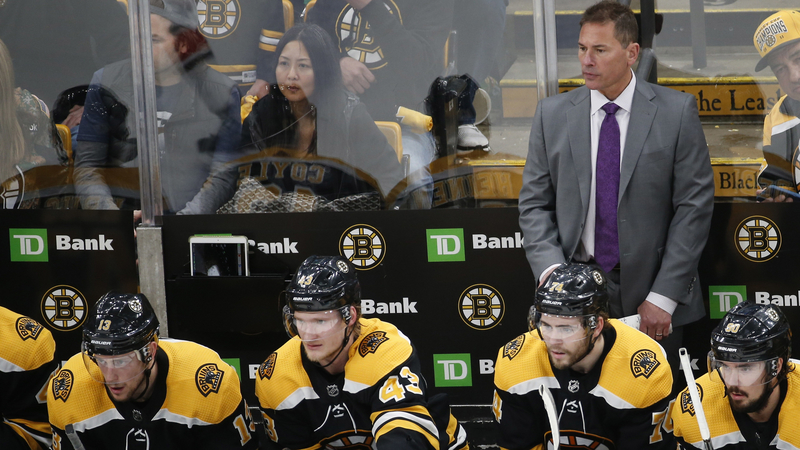 Boston Bruins Head Coach Bruce Cassidy