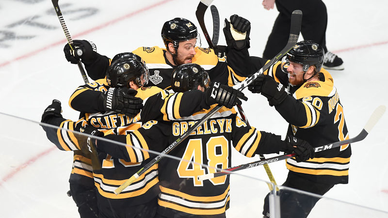 Boston Bruins fourth line