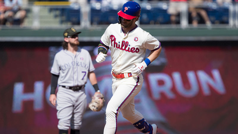 Philadelphia Phillies right fielder Bryce Harper