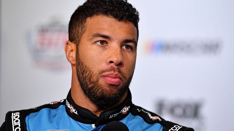 NASCAR driver Darrell Wallace Jr.