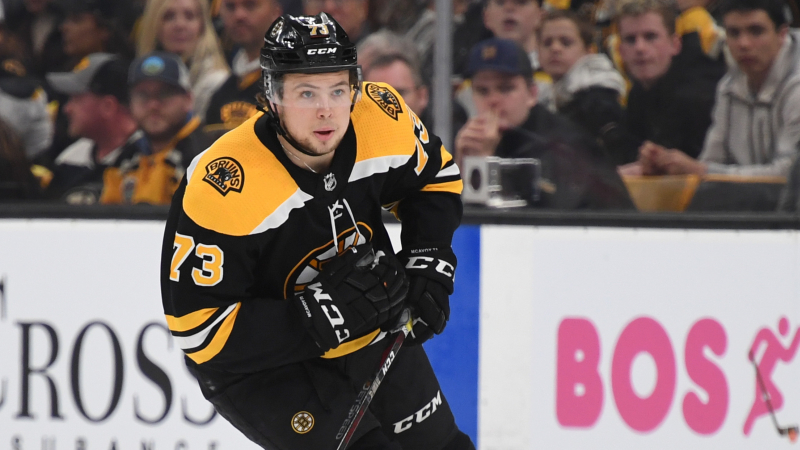 Boston Bruins defenseman Charlie McAvoy