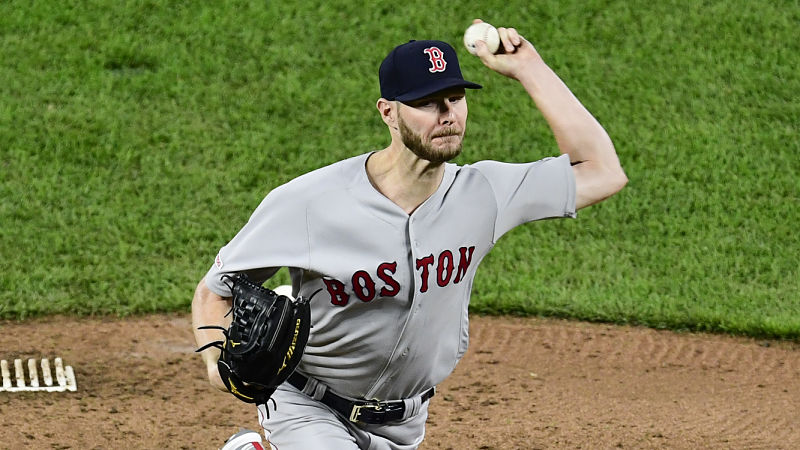 Boston Red Sox pitcher Chris Sale